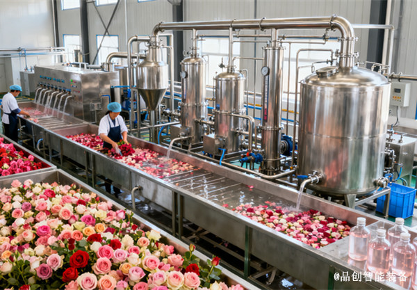 鲜花纯露提取生产线.jpg 鲜花纯露提取生产线.jpg