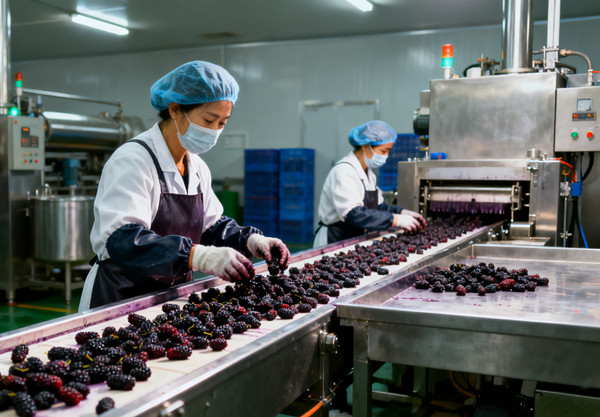 桑葚提取浓缩生产线jpg 桑葚提取浓缩生产线jpg