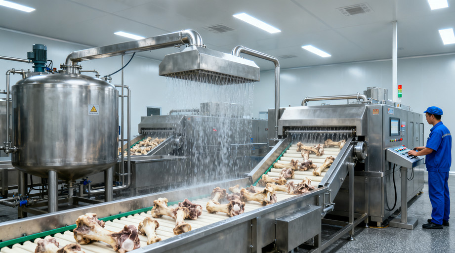 牦牛骨小分子肽提取生产线.jpg 牦牛骨小分子肽提取生产线.jpg