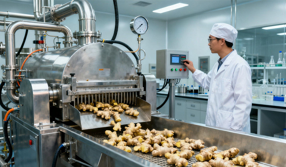 生姜蛋白酶提取设备生产线.jpg 生姜蛋白酶提取设备生产线.jpg